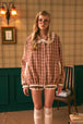 pink toffee plaid