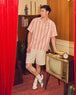 bonbon pink stripe