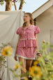 gingham strawberry